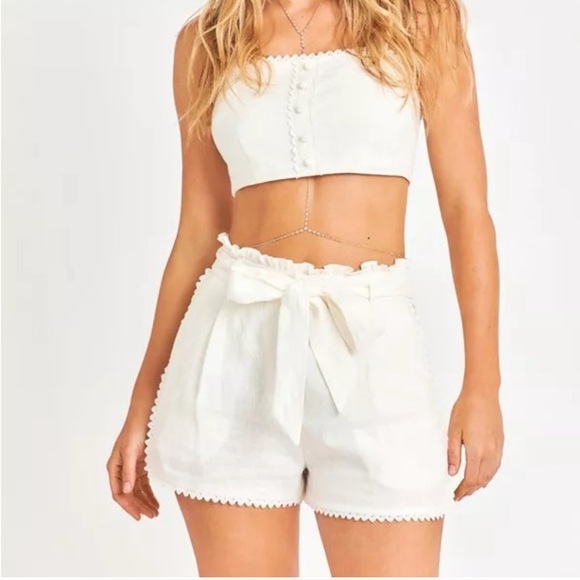 LoveShackFancy Pants - Love Shack Fancy Women’s Shorts NWT